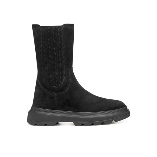 Geox Botki J Kiddartah Wpf J56NDB 00022 C9999 D Czarny ze sklepu MODIVO w kategorii Buty zimowe dziecięce - zdjęcie 185869509