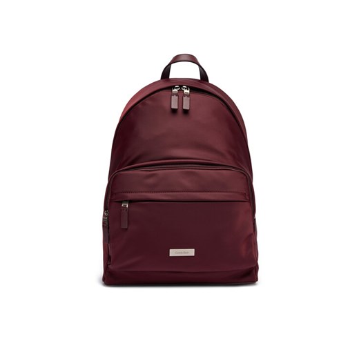 Calvin Klein Plecak Sleek Round LV04D3143G Bordowy ze sklepu MODIVO w kategorii Plecaki - zdjęcie 185869536