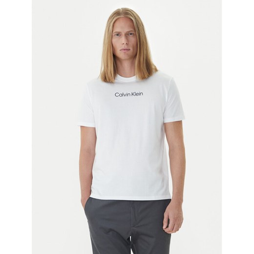 Calvin Klein T-Shirt Logo 30s LV04LD230G Biały Relaxed Fit ze sklepu MODIVO w kategorii T-shirty męskie - zdjęcie 185869566