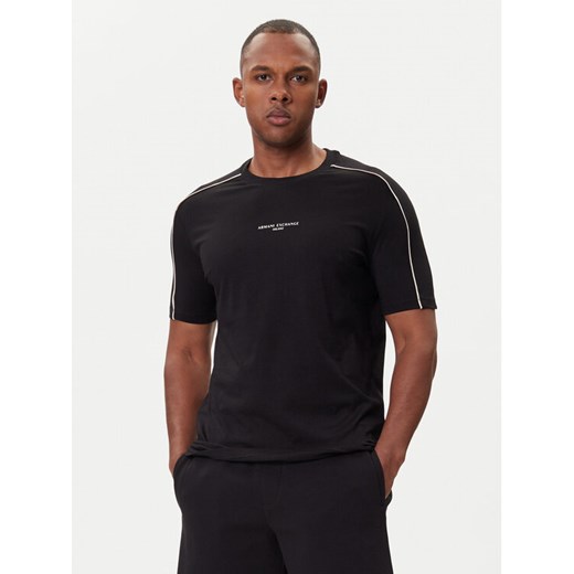 Armani Exchange T-Shirt XM001360 AF10358 UC001 Czarny Regular Fit ze sklepu MODIVO w kategorii T-shirty męskie - zdjęcie 185869569