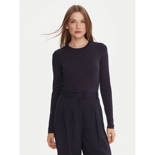Weekend Max Mara Bluzka Multie 2525946012 Granatowy Slim Fit ze sklepu MODIVO w kategorii Bluzki damskie - zdjęcie 185869638