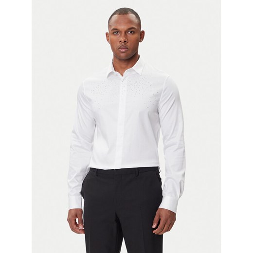 Armani Exchange Koszula XM001504 AF10192 U0002 Biały Regular Fit ze sklepu MODIVO w kategorii Koszule męskie - zdjęcie 185869645
