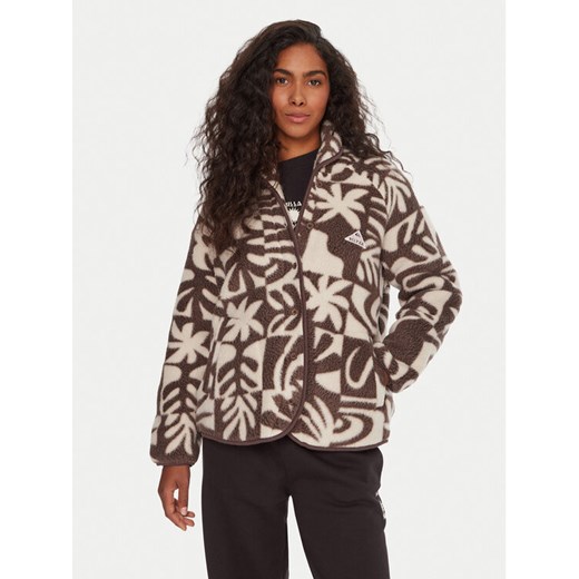 Quiksilver Polar Chalok EQWPF03003 Brązowy Relaxed Fit ze sklepu MODIVO w kategorii Bluzy damskie - zdjęcie 185869676