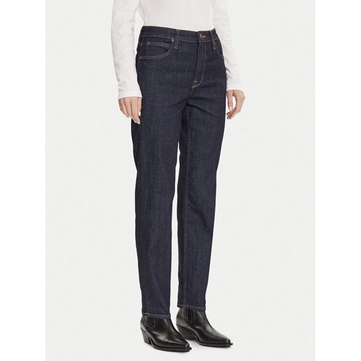 Lee Jeansy Carol 112372650 Granatowy Straight Fit ze sklepu MODIVO w kategorii Jeansy damskie - zdjęcie 185869709