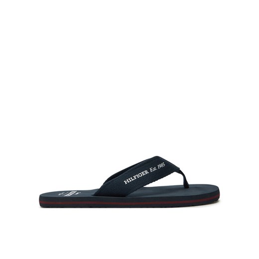 Tommy Hilfiger Japonki Hilfiger 85 Beach Sandal FM0FM05339 Granatowy ze sklepu MODIVO w kategorii Klapki męskie - zdjęcie 185869729
