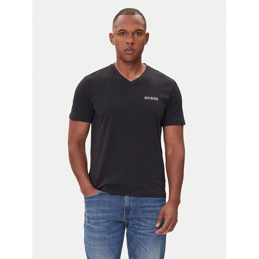 Guess Komplet 3 t-shirtów U5BG58 KCAM1 Czarny Regular Fit ze sklepu MODIVO w kategorii T-shirty męskie - zdjęcie 185869745