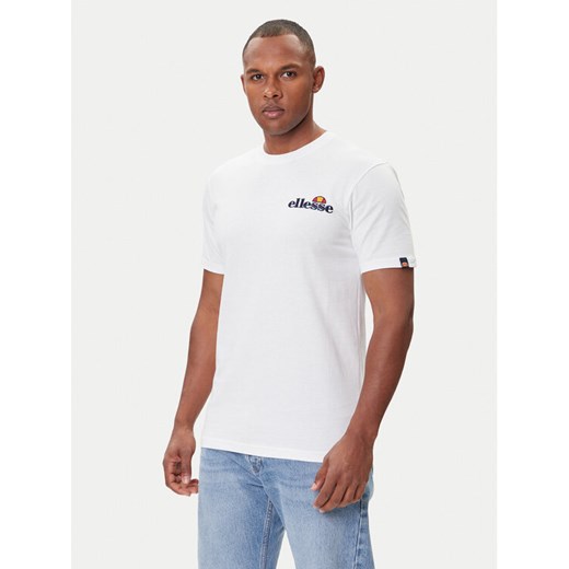 Ellesse T-Shirt Voodoo SHB06835 Biały Regular Fit ze sklepu MODIVO w kategorii T-shirty męskie - zdjęcie 185869818