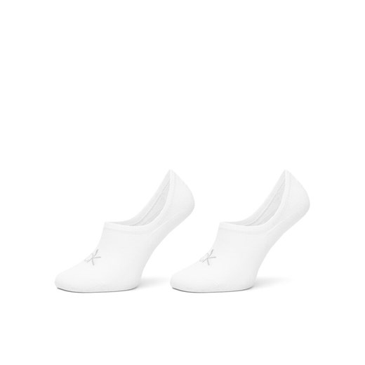 Calvin Klein Zestaw 2 par stopek damskich 701228801 Biały ze sklepu MODIVO w kategorii Skarpetki damskie - zdjęcie 185869906