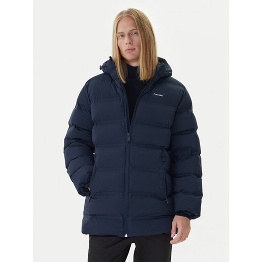 Calvin Klein Kurtka puchowa LV04LD516G Niebieski Regular Fit ze sklepu MODIVO w kategorii Kurtki męskie - zdjęcie 185869917