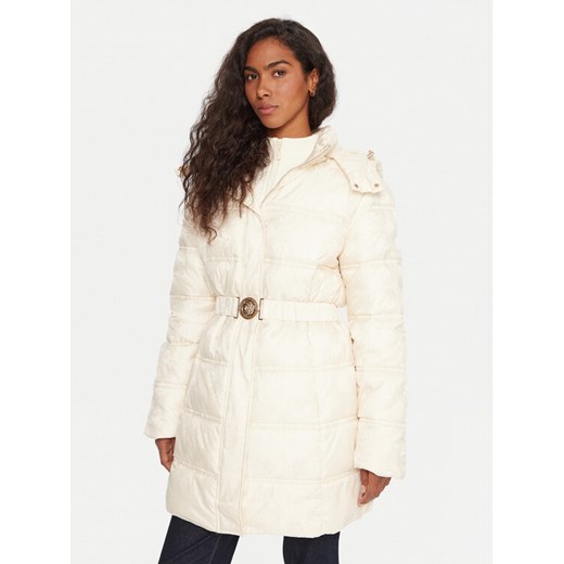 Guess Kurtka zimowa W5BL44 W2912 Beżowy Regular Fit ze sklepu MODIVO w kategorii Kurtki damskie - zdjęcie 185869925