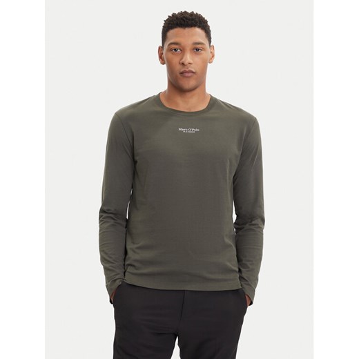 Marc O'Polo Longsleeve 528 2012 52020 Zielony Regular Fit ze sklepu MODIVO w kategorii T-shirty męskie - zdjęcie 185869939