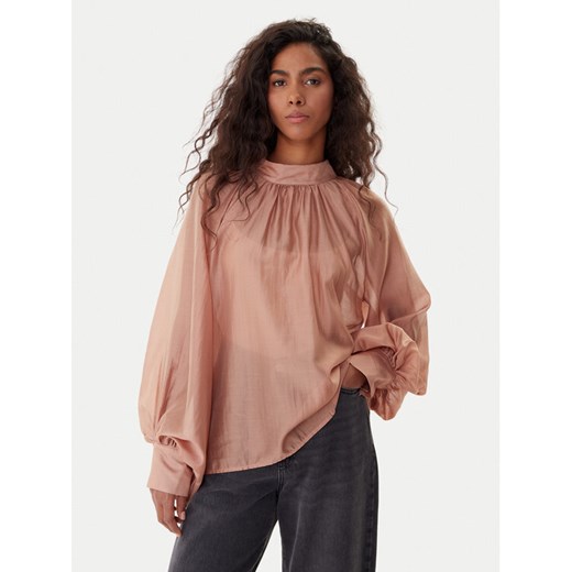 ViCOLO Bluzka TF0314 Brązowy Regular Fit ze sklepu MODIVO w kategorii Bluzki damskie - zdjęcie 185869967
