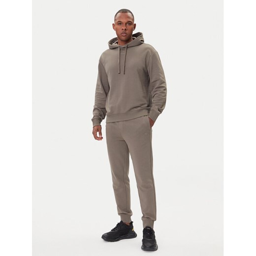 HUGO Dres Dapodayote 50492581 Beżowy Relaxed Fit ze sklepu MODIVO w kategorii Dresy męskie - zdjęcie 185870167