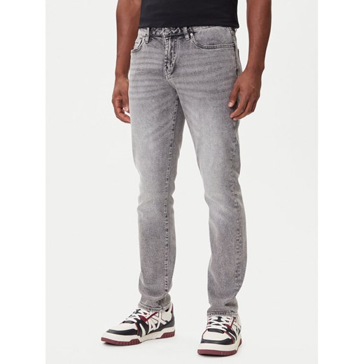 Armani Exchange Jeansy XM000070 AF18823 M8088 Szary Slim Fit ze sklepu MODIVO w kategorii Jeansy męskie - zdjęcie 185870196