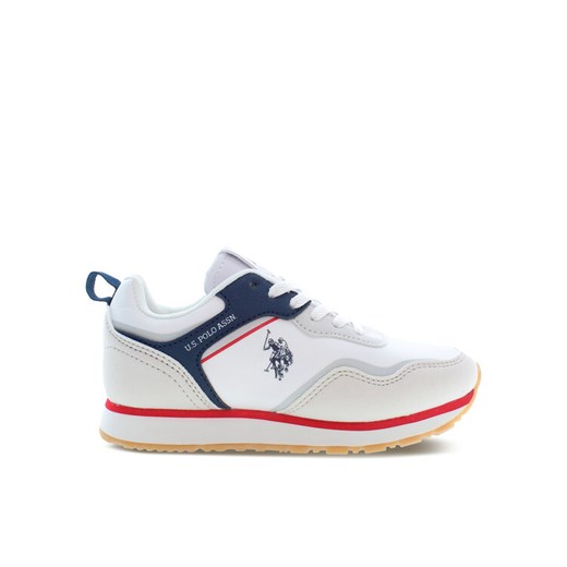 U.S. Polo Assn. Sneakersy Nobik NOBIK010A Biały ze sklepu MODIVO w kategorii Buty sportowe dziecięce - zdjęcie 185870285