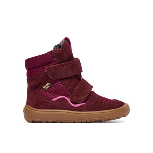 Froddo Kozaki Barefoot Tex Winter Tl G3160247-6T S Bordowy ze sklepu MODIVO w kategorii Buty zimowe dziecięce - zdjęcie 185870295