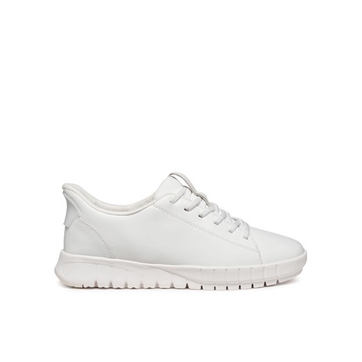 Geox Sneakersy D Flextride Plus D567SA 09B15 C1000 Biały ze sklepu MODIVO w kategorii Buty sportowe damskie - zdjęcie 185870425