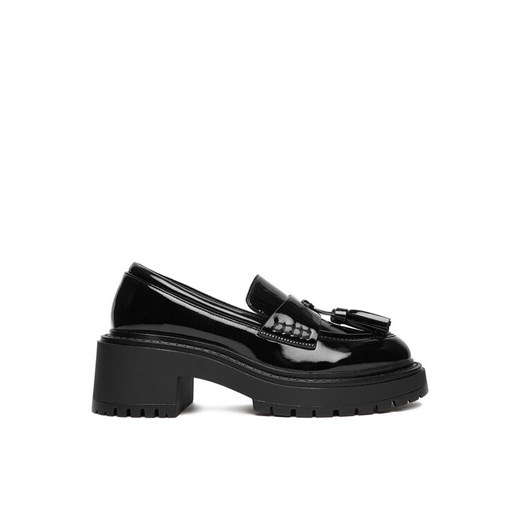 Badura Loafersy C-AVIANA-PM014-03 Czarny ze sklepu MODIVO w kategorii Lordsy damskie - zdjęcie 185870479