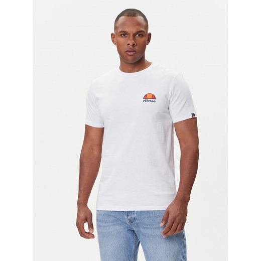 Ellesse T-Shirt Canaletto SHS04548 Biały Regular Fit ze sklepu MODIVO w kategorii T-shirty męskie - zdjęcie 185870505