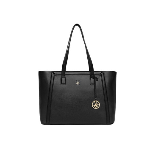 Beverly Hills Polo Club Torebka C-BHPC-L-007-08 Czarny ze sklepu MODIVO w kategorii Torby Shopper bag - zdjęcie 185870527