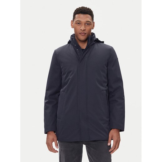 Geox Płaszcz przejściowy Vincit M5620M T3127 F1624 Granatowy Regular Fit ze sklepu MODIVO w kategorii Płaszcze męskie - zdjęcie 185870538
