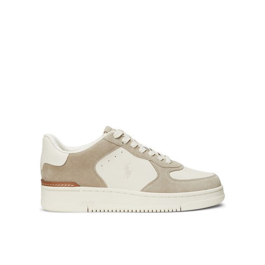 Polo Ralph Lauren Sneakersy 809945251002 Beżowy ze sklepu MODIVO w kategorii Buty sportowe męskie - zdjęcie 185870559