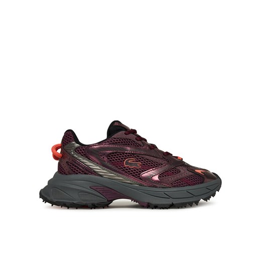 Lacoste Sneakersy L003 Neo Shot 7-50SFA0121 Bordowy ze sklepu MODIVO w kategorii Buty sportowe damskie - zdjęcie 185870676