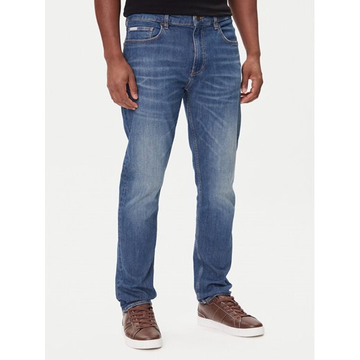 Guess Jeans Jeansy M5BA1C D002C Niebieski Slim Fit ze sklepu MODIVO w kategorii Jeansy męskie - zdjęcie 185870717
