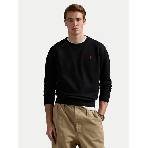 Polo Ralph Lauren Bluza 710766772001 Czarny Regular Fit ze sklepu MODIVO w kategorii Bluzy męskie - zdjęcie 185870769