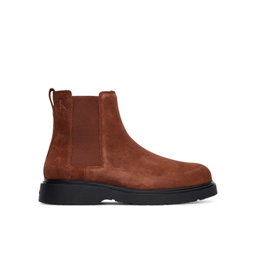 Calvin Klein Sztyblety Combat Ess Chelsea Boot Su YM0YM01372 Brązowy - id: 0000305525581 - marki Calvin Klein - 185870806 Calvin Klein Sztyblety Combat Ess Chelsea Boot Su YM0YM01372 Brązowy ze sklepu MODIVO w kategorii Buty zimowe męskie - zdjęcie 185870806