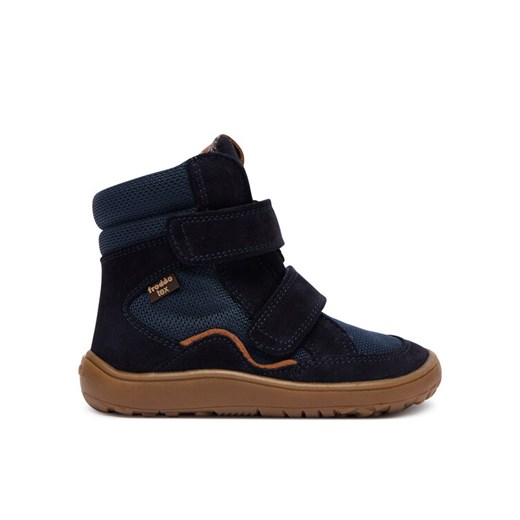Froddo Kozaki Barefoot Tex Winter Tl G3160247-T S Granatowy ze sklepu MODIVO w kategorii Buty zimowe dziecięce - zdjęcie 185870867