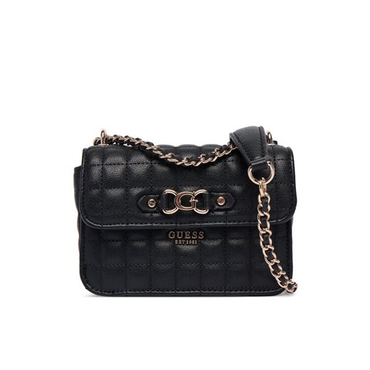Guess Torebka Nadira Mini HWQG84 24780 Czarny ze sklepu MODIVO w kategorii Kopertówki - zdjęcie 185870888