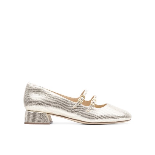 Clarks Półbuty Daiss 30 26181312 Złoty ze sklepu MODIVO w kategorii Czółenka - zdjęcie 185870916