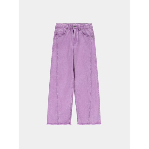 Coccodrillo Jeansy ZC3123102JCG Fioletowy Regular Fit ze sklepu MODIVO w kategorii Spodnie dziewczęce - zdjęcie 185870938