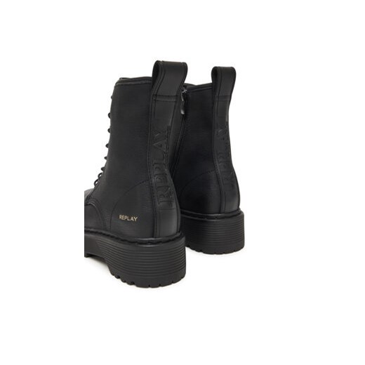 REPLAY Trapery Luisa GWL63 .000.C0086S Czarny Replay 36 MODIVO