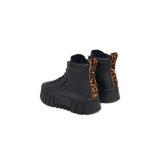 Tommy Jeans Sneakersy Tjw Vulc Flatform Leopard EN0EN02858 Czarny Tommy Jeans 42 MODIVO