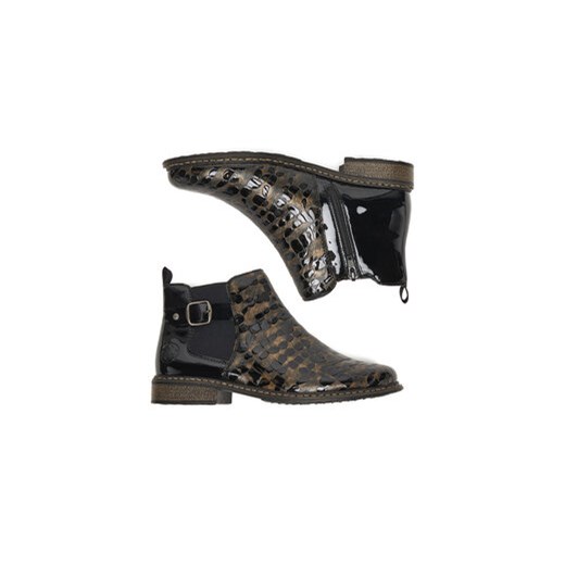 Rieker Botki CEO-Z4965-90 Czarny Rieker 36 MODIVO