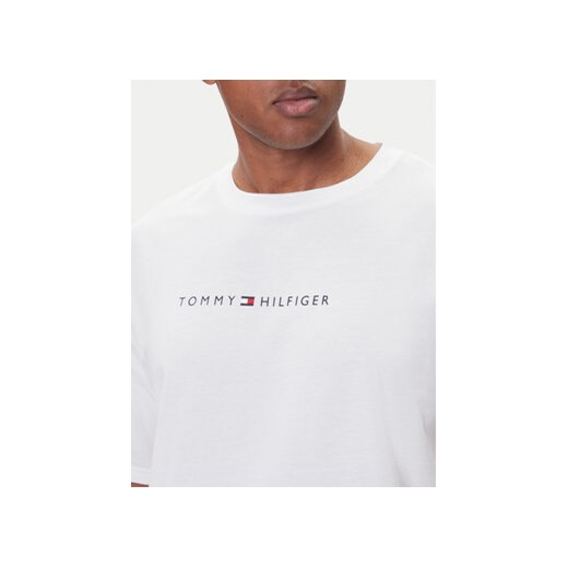 Tommy Hilfiger T-Shirt UM0UM03685 Biały Regular Fit Tommy Hilfiger L MODIVO