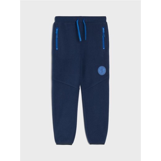 Sinsay - Spodnie polarowe jogger - granatowy ze sklepu Sinsay w kategorii Spodnie chłopięce - zdjęcie 185883319