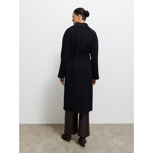 Mohito - Płaszcz z wełną - czarny Mohito 42 Mohito