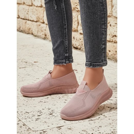 Royalfashion Wsuwane damskie materiałowe buty sportowe Serra ze sklepu royalfashion.pl w kategorii Buty sportowe damskie - zdjęcie 185885467