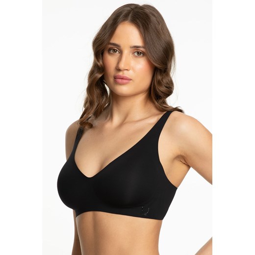 Biustonosz braletka Julimex Jelly Bra Basic czarny ze sklepu kontri.pl w kategorii Biustonosze - zdjęcie 185885626