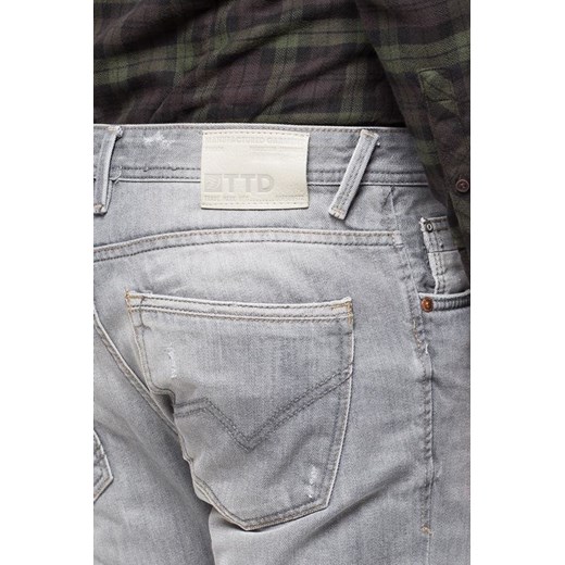 TOM TAILOR SPODNIE MĘSKIE AEDAN SLIM GREY DENIM 6203116.45.12 COL. 1393 Tom Tailor W28 L32 YouNeedit.pl