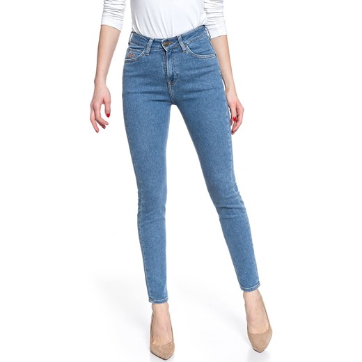 SPODNIE DAMSKIE LEE SCARLETT HIGH FLAT STONE L31AROEO 112106992 ze sklepu YouNeedit.pl w kategorii Jeansy damskie - zdjęcie 185886136