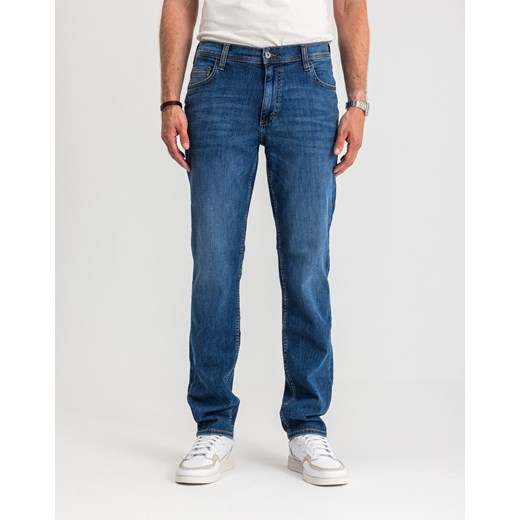 Męskie Spodnie Jeansowe Mustang Style Washington Straight Denim Blue 1017119 5000 782 ze sklepu YouNeedit.pl w kategorii Jeansy męskie - zdjęcie 185886268