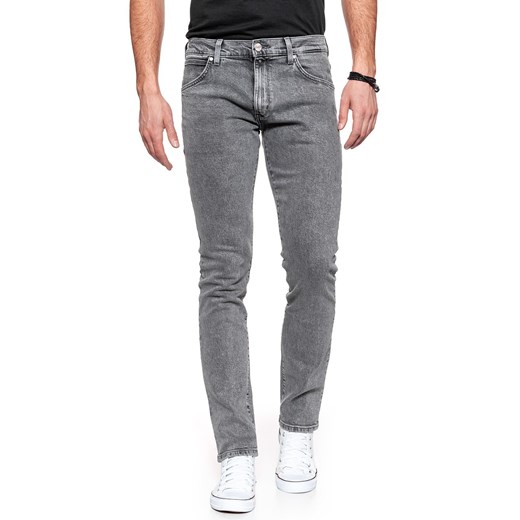 SPODNIE MĘSKIE WRANGLER LARSTON BLEACHED BLACK W18SRA24P 112127609 ze sklepu YouNeedit.pl w kategorii Jeansy męskie - zdjęcie 185886325