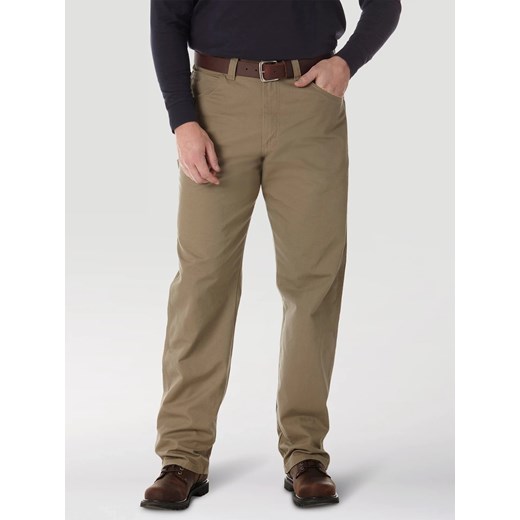 WRANGLER RIGGS WORKWEAR CARPENTER BARK ze sklepu YouNeedit.pl w kategorii Spodnie męskie - zdjęcie 185886409