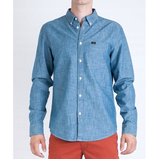 LEE BUTTON DOWN MĘSKA KOSZULA JEANSOWA SKY BLUE L880KYEQ 112123248 ze sklepu YouNeedit.pl w kategorii Koszule męskie - zdjęcie 185886577