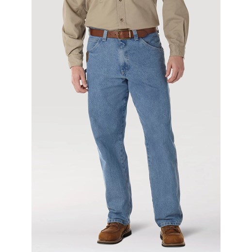 WRANGLER RIGGS WORKWEAR CARPENTER VINTAGE INDIGO 3W020VI ze sklepu YouNeedit.pl w kategorii Jeansy męskie - zdjęcie 185887135