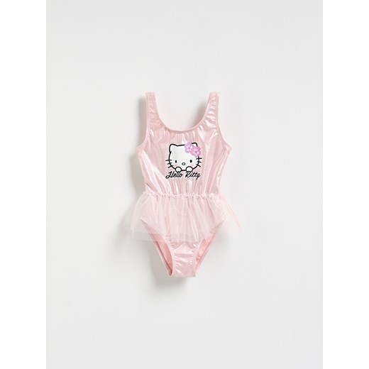 Reserved - Kostium kąpielowy Hello Kitty - pastelowy róż ze sklepu Reserved w kategorii Stroje kąpielowe - zdjęcie 185888848